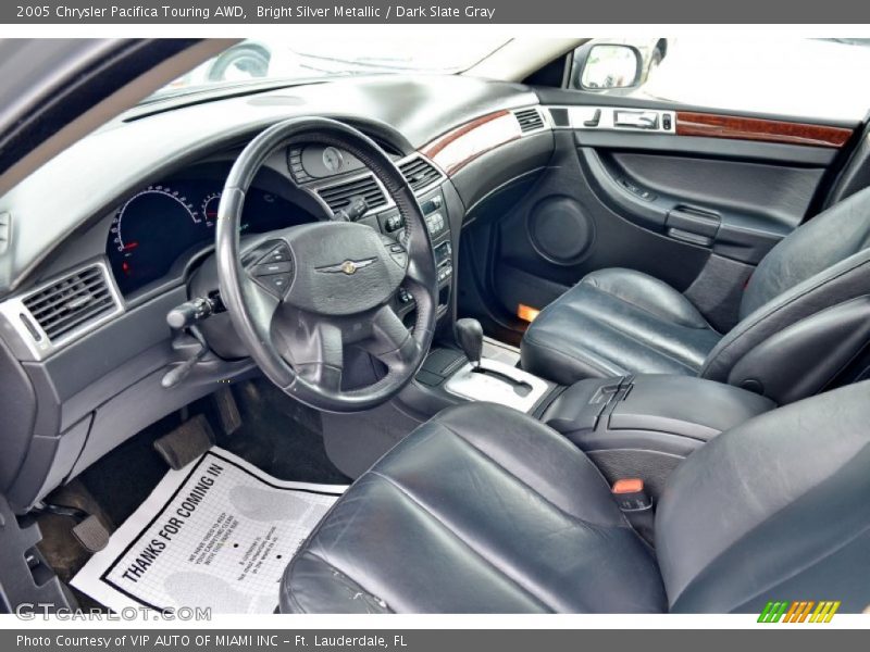 Bright Silver Metallic / Dark Slate Gray 2005 Chrysler Pacifica Touring AWD