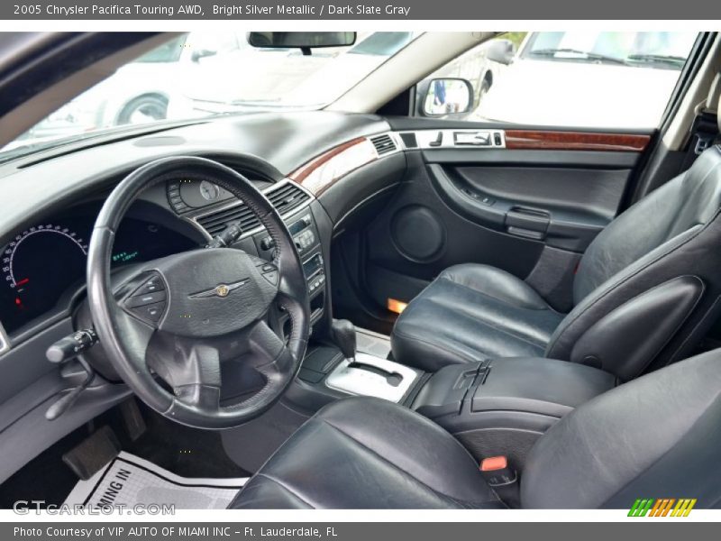 Bright Silver Metallic / Dark Slate Gray 2005 Chrysler Pacifica Touring AWD