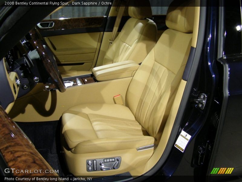 Dark Sapphire / Ochre 2008 Bentley Continental Flying Spur