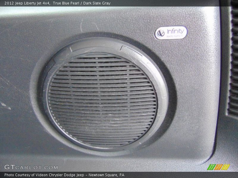 True Blue Pearl / Dark Slate Gray 2012 Jeep Liberty Jet 4x4