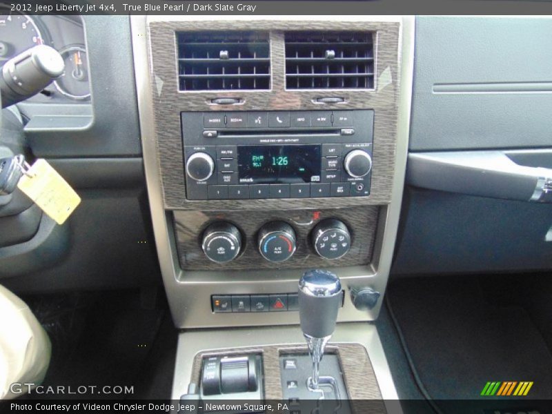 True Blue Pearl / Dark Slate Gray 2012 Jeep Liberty Jet 4x4