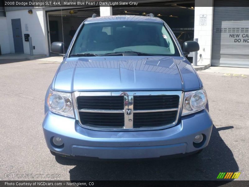 Marine Blue Pearl / Dark/Light Slate Gray 2008 Dodge Durango SLT 4x4