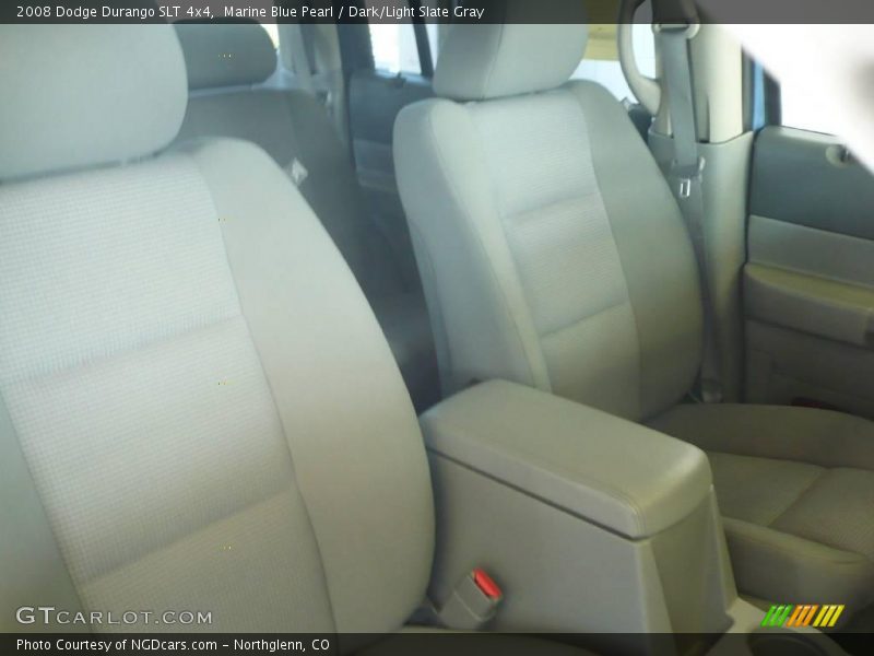 Marine Blue Pearl / Dark/Light Slate Gray 2008 Dodge Durango SLT 4x4