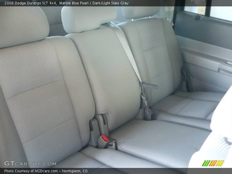Marine Blue Pearl / Dark/Light Slate Gray 2008 Dodge Durango SLT 4x4