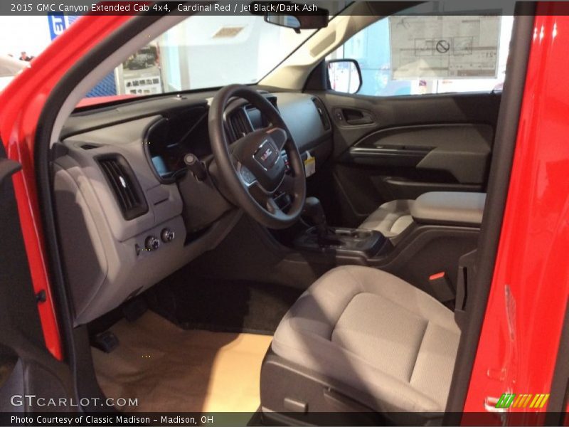  2015 Canyon Extended Cab 4x4 Jet Black/Dark Ash Interior