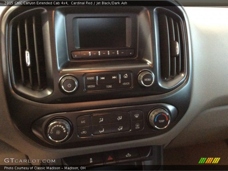 Controls of 2015 Canyon Extended Cab 4x4