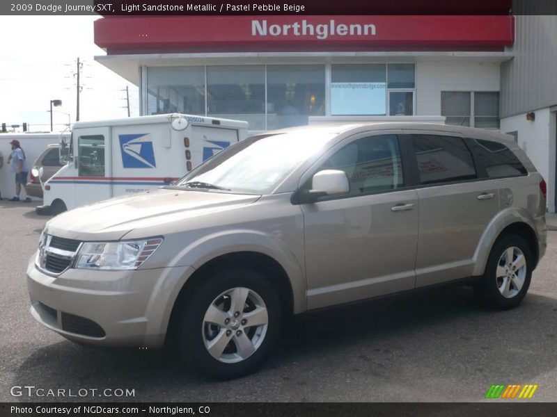 Light Sandstone Metallic / Pastel Pebble Beige 2009 Dodge Journey SXT