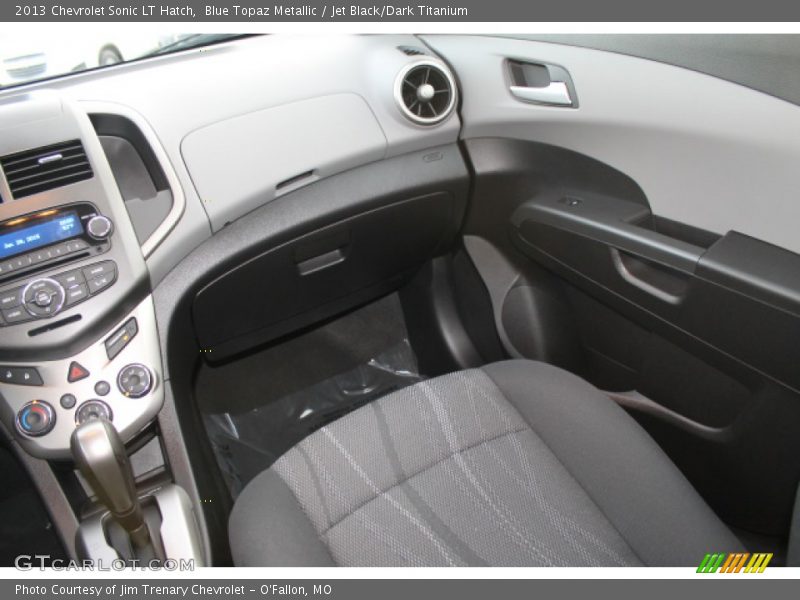 Blue Topaz Metallic / Jet Black/Dark Titanium 2013 Chevrolet Sonic LT Hatch