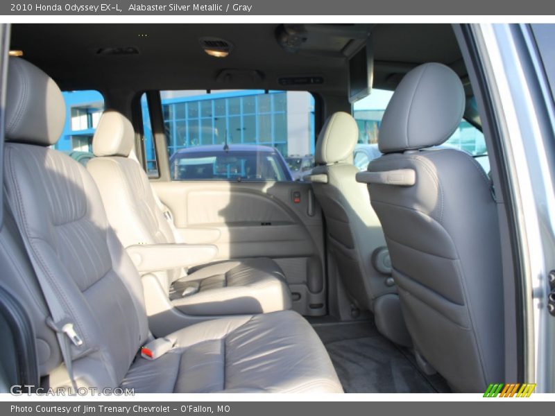 Alabaster Silver Metallic / Gray 2010 Honda Odyssey EX-L