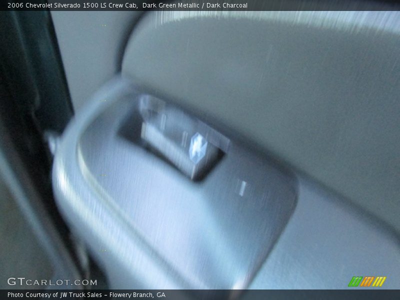 Dark Green Metallic / Dark Charcoal 2006 Chevrolet Silverado 1500 LS Crew Cab