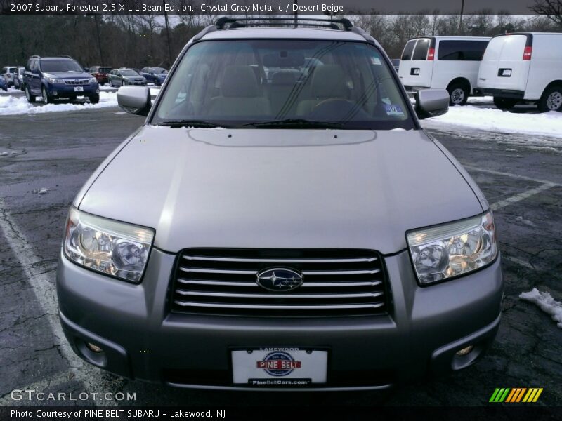 Crystal Gray Metallic / Desert Beige 2007 Subaru Forester 2.5 X L.L.Bean Edition