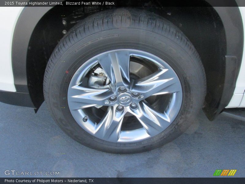 Blizzard Pearl White / Black 2015 Toyota Highlander Limited