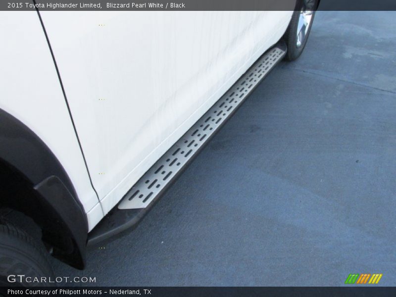 Blizzard Pearl White / Black 2015 Toyota Highlander Limited