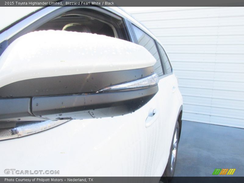 Blizzard Pearl White / Black 2015 Toyota Highlander Limited
