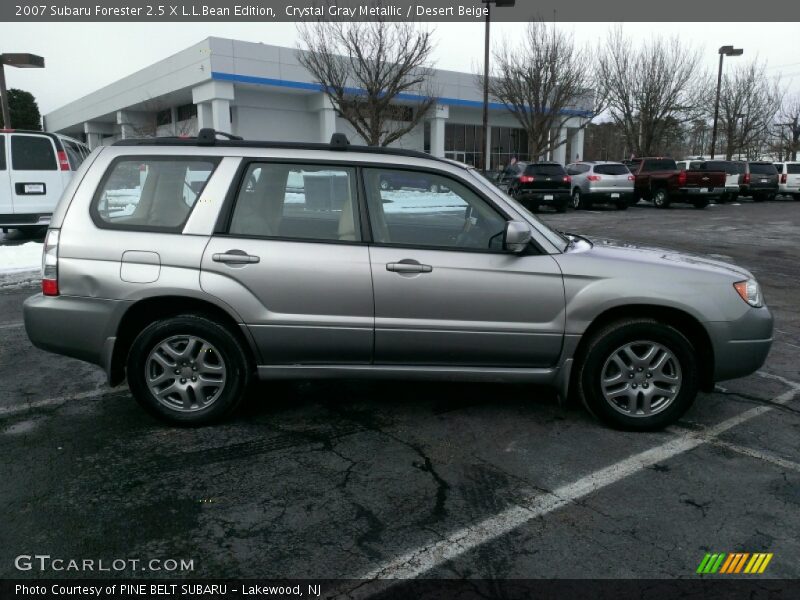 Crystal Gray Metallic / Desert Beige 2007 Subaru Forester 2.5 X L.L.Bean Edition