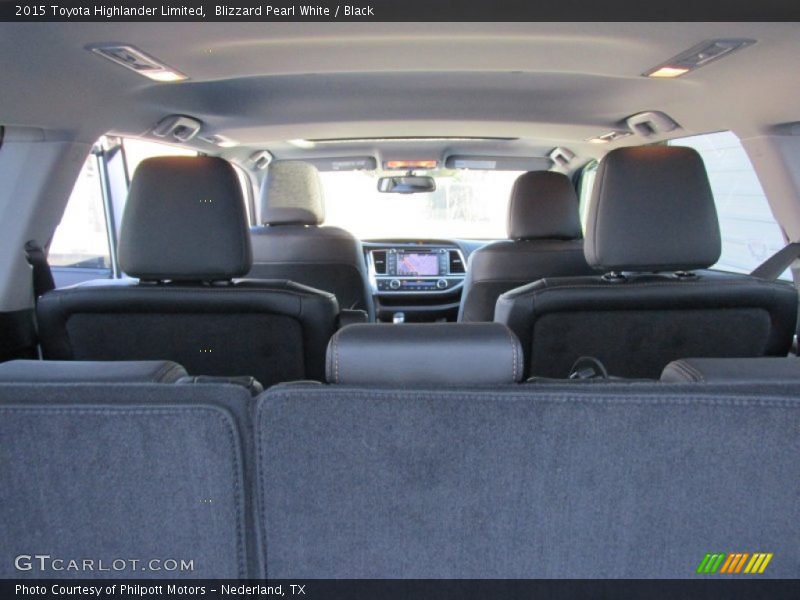 Blizzard Pearl White / Black 2015 Toyota Highlander Limited