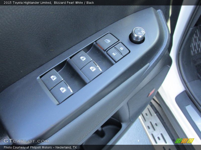 Blizzard Pearl White / Black 2015 Toyota Highlander Limited