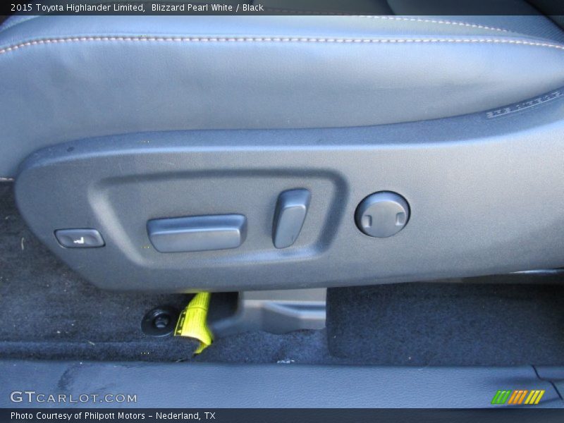 Blizzard Pearl White / Black 2015 Toyota Highlander Limited