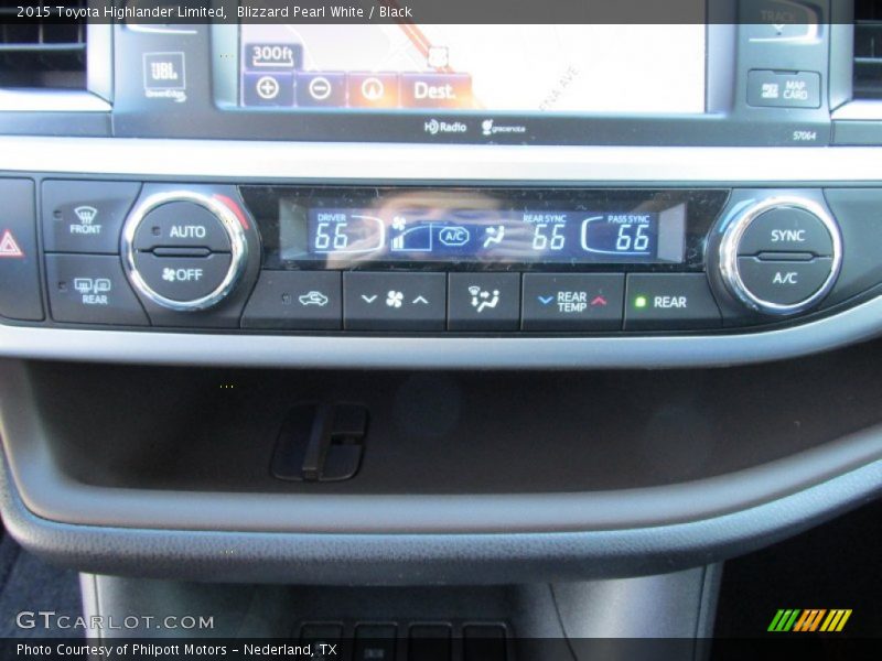 Blizzard Pearl White / Black 2015 Toyota Highlander Limited