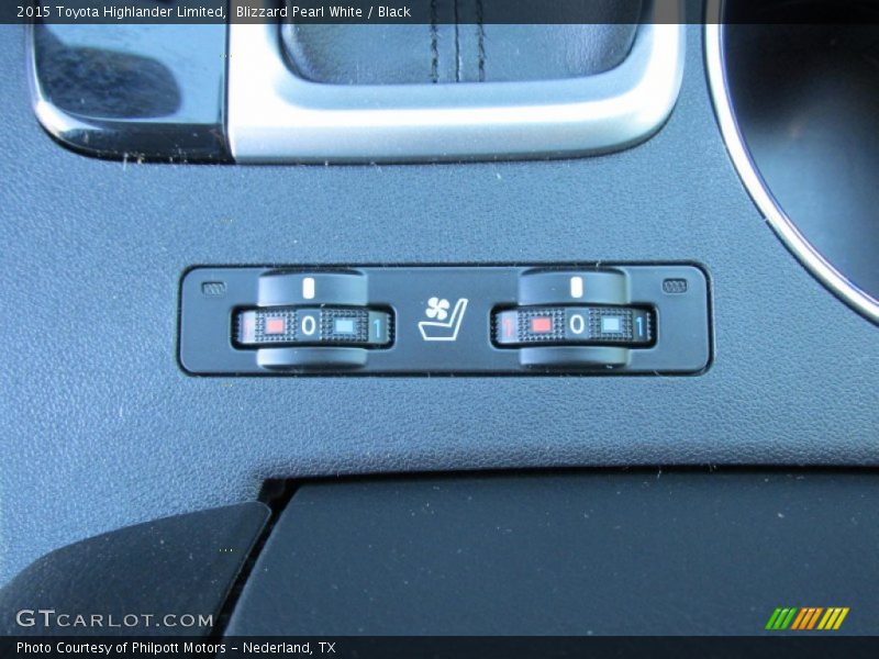 Blizzard Pearl White / Black 2015 Toyota Highlander Limited