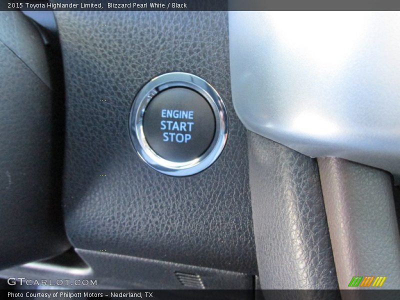 Blizzard Pearl White / Black 2015 Toyota Highlander Limited