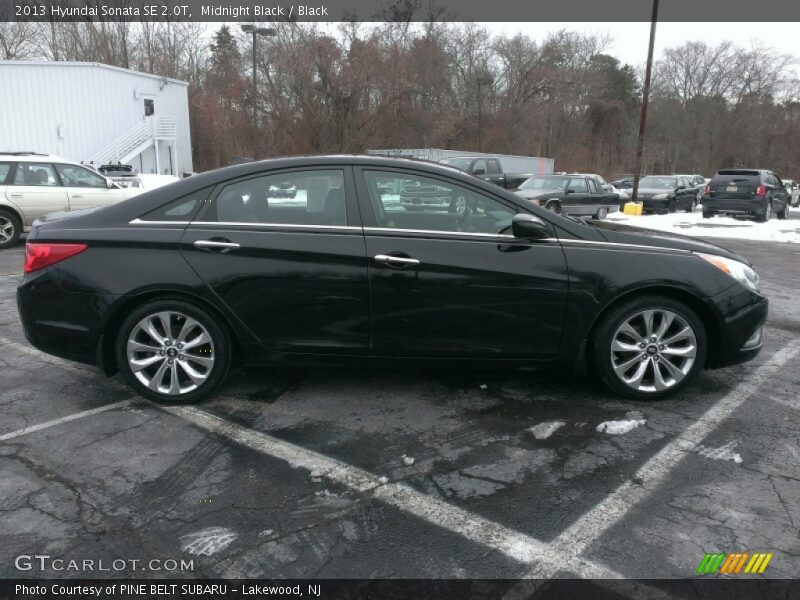 Midnight Black / Black 2013 Hyundai Sonata SE 2.0T