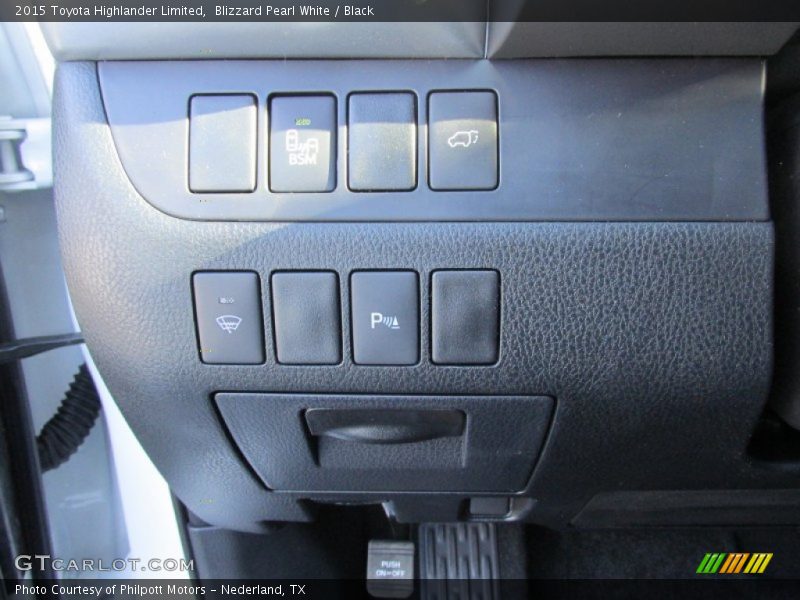 Blizzard Pearl White / Black 2015 Toyota Highlander Limited