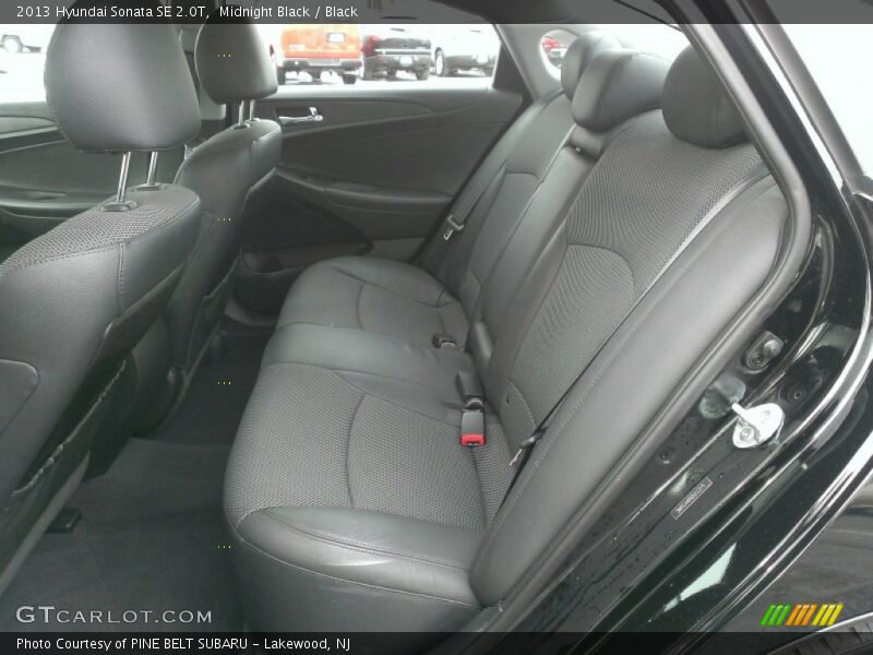 Midnight Black / Black 2013 Hyundai Sonata SE 2.0T