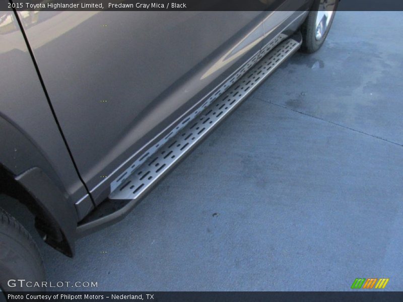 Predawn Gray Mica / Black 2015 Toyota Highlander Limited