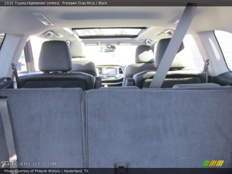 Predawn Gray Mica / Black 2015 Toyota Highlander Limited
