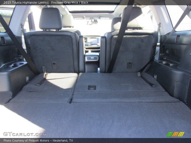 Predawn Gray Mica / Black 2015 Toyota Highlander Limited