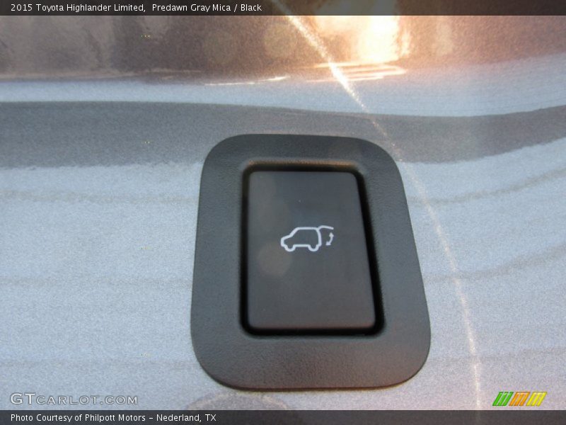 Predawn Gray Mica / Black 2015 Toyota Highlander Limited