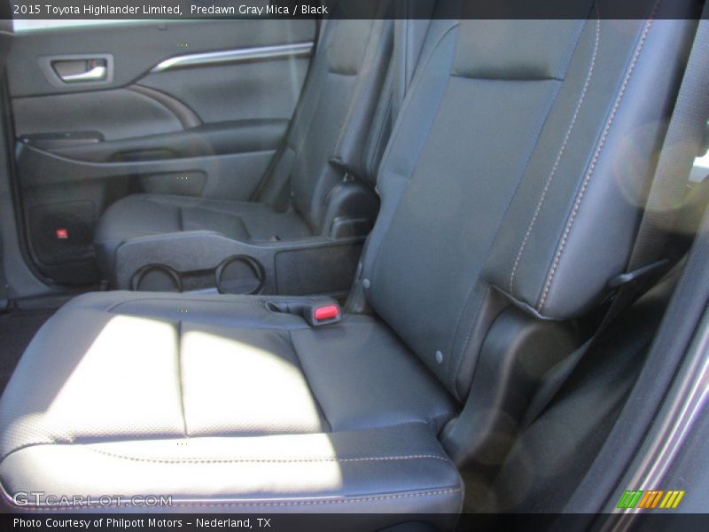 Predawn Gray Mica / Black 2015 Toyota Highlander Limited