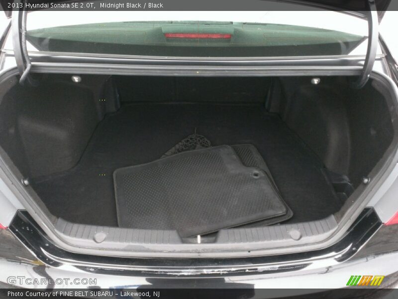 Midnight Black / Black 2013 Hyundai Sonata SE 2.0T