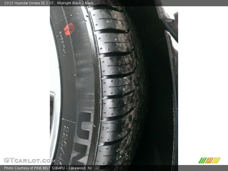 Midnight Black / Black 2013 Hyundai Sonata SE 2.0T