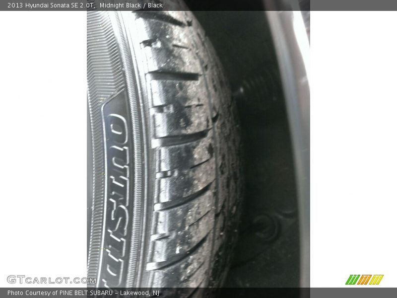 Midnight Black / Black 2013 Hyundai Sonata SE 2.0T