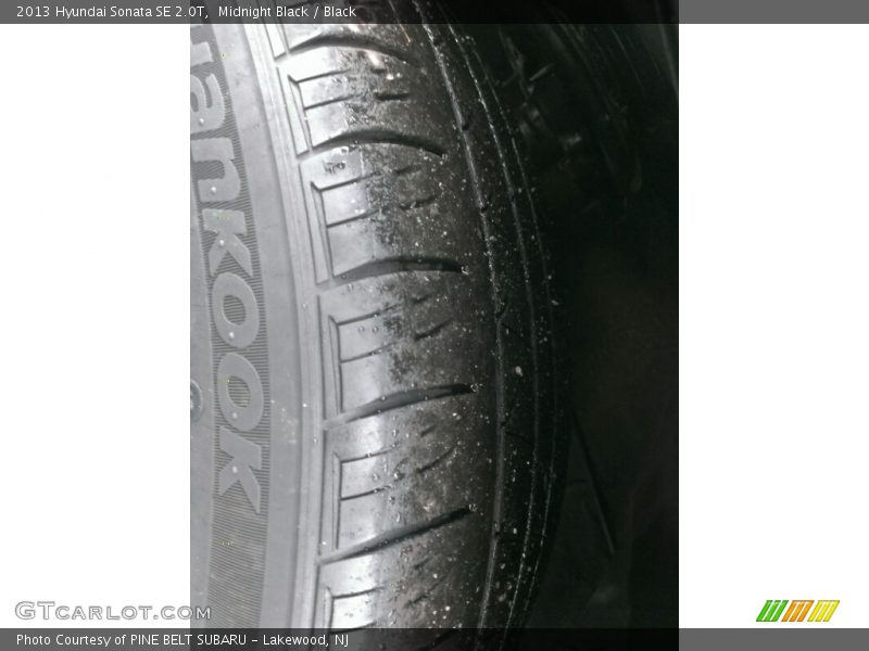 Midnight Black / Black 2013 Hyundai Sonata SE 2.0T