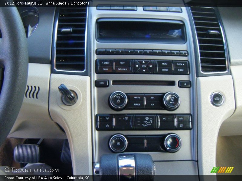 White Suede / Light Stone 2012 Ford Taurus SE