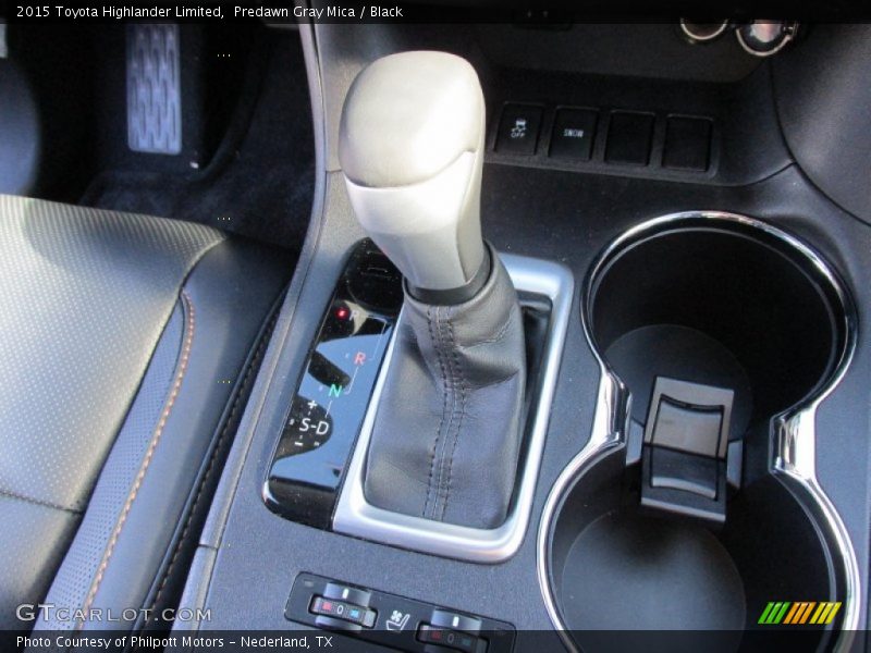 Predawn Gray Mica / Black 2015 Toyota Highlander Limited