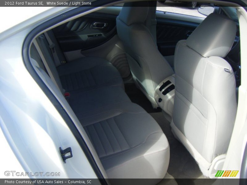 White Suede / Light Stone 2012 Ford Taurus SE