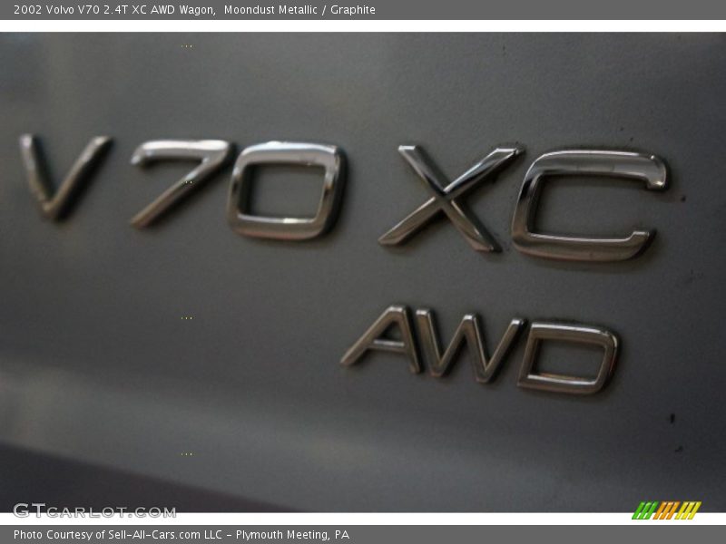 Moondust Metallic / Graphite 2002 Volvo V70 2.4T XC AWD Wagon