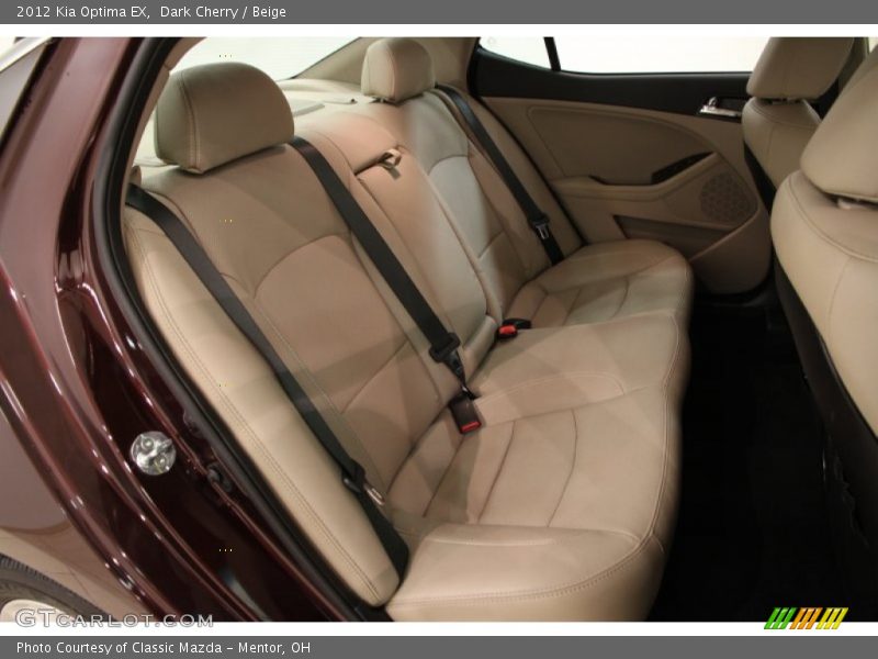 Dark Cherry / Beige 2012 Kia Optima EX