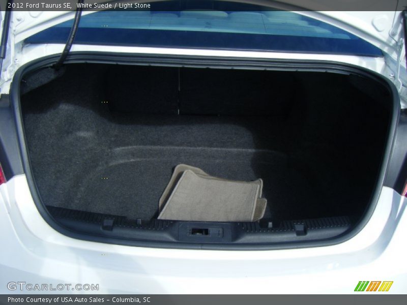 White Suede / Light Stone 2012 Ford Taurus SE