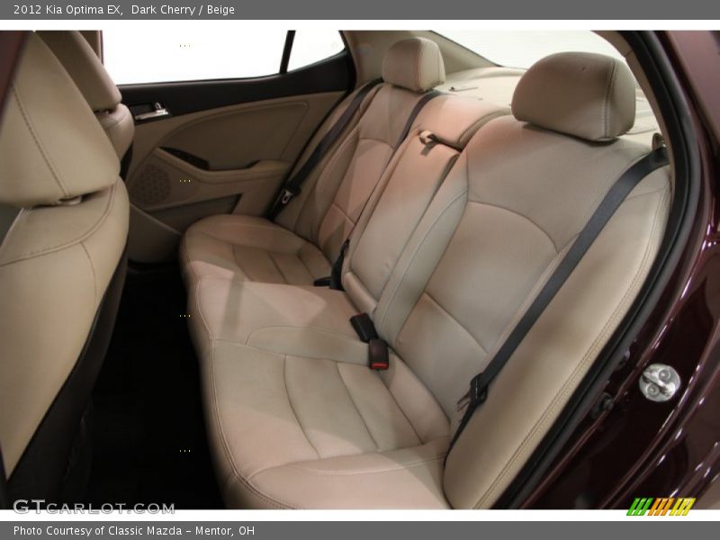 Dark Cherry / Beige 2012 Kia Optima EX