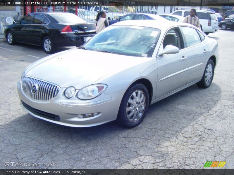 Platinum Metallic / Titanium 2008 Buick LaCrosse CXL