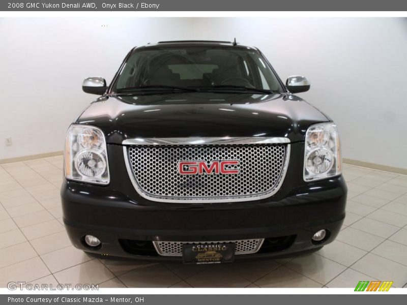 Onyx Black / Ebony 2008 GMC Yukon Denali AWD