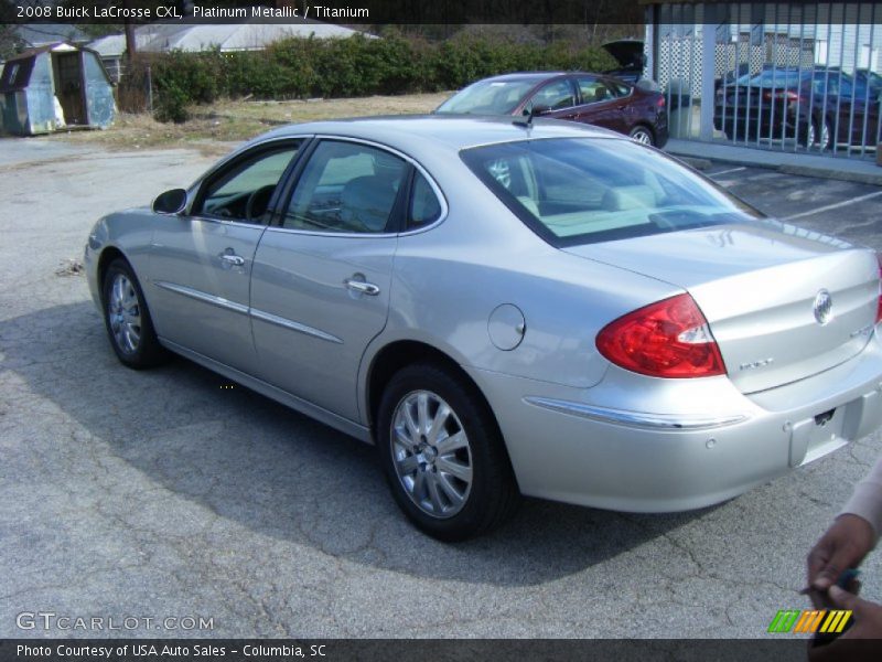 Platinum Metallic / Titanium 2008 Buick LaCrosse CXL