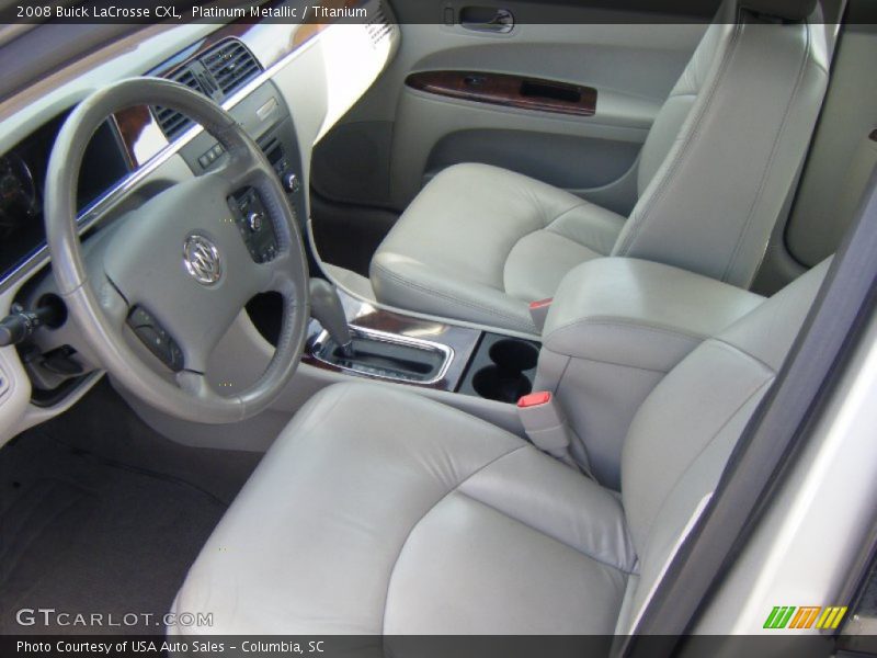 Platinum Metallic / Titanium 2008 Buick LaCrosse CXL