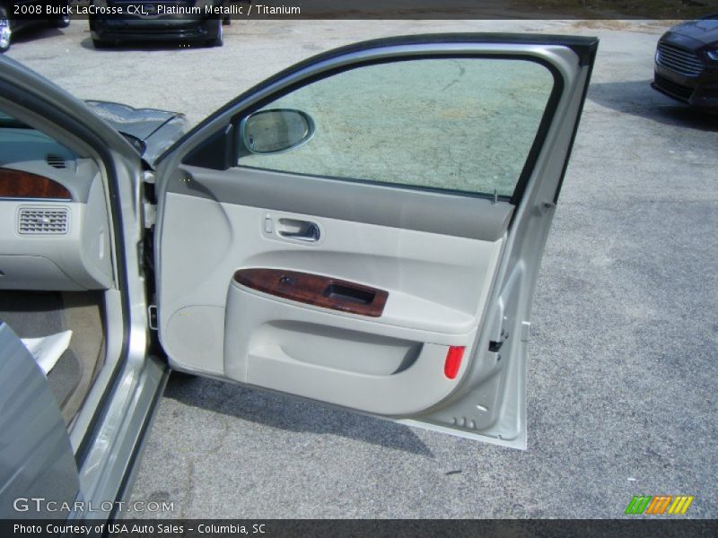 Platinum Metallic / Titanium 2008 Buick LaCrosse CXL