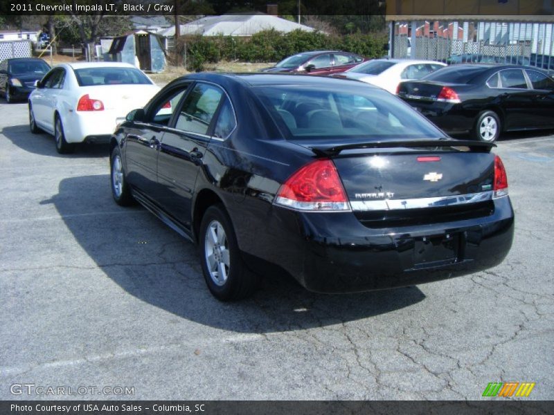 Black / Gray 2011 Chevrolet Impala LT